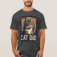 Cat Dad Pride – Rugged Feline Art 