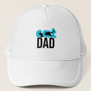 Cat Dad   Purrfect Gifts & Apparel for Feline Love Trucker Hat