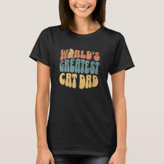 Cat Dad Shirt World's Greatest Cat Dad