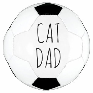 "Cat Dad" Simple Modern Farmhouse Football