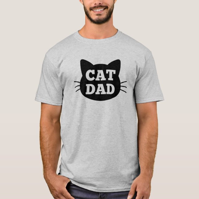 Cat Dad T-Shirt (Front)