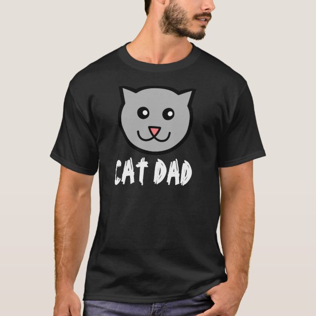 Cat Dad T-shirts (Front)