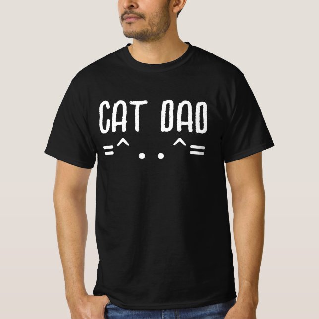 CAT DAD T-SHIRTS T-SHIRT (Front)