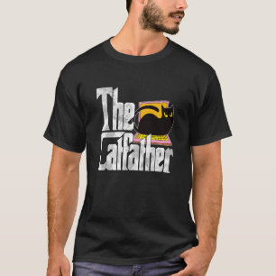 Cat Dad The Catfather Crazy Cat Father Kitty Daddy T-Shirt