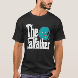 Cat Dad The Catfather Crazy Cute Cat Father Kitty T-Shirt