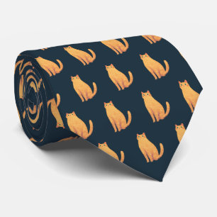 Cat Dad Tie