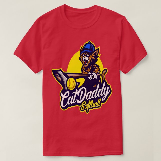 Cat Daddy Axe T-Shirt (Design Front)