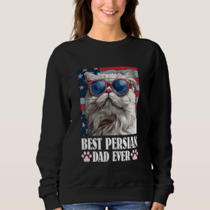 Cat Daddy BEST PERSIAN DAD EVER Persian Cat Owner Sweatshirt
