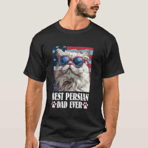 Cat Daddy BEST PERSIAN DAD EVER Persian Cat Owner T-Shirt