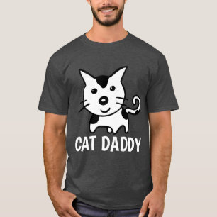 CAT DADDY, (DAD) MEN'S T-Shirts in Black & dark