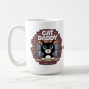 Cat Daddy Extraordinaire The Best Cat Dad Ever Coffee Mug