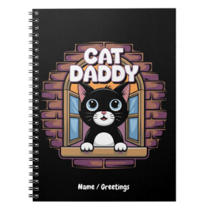 Cat Daddy Extraordinaire The Best Cat Dad Ever Notebook