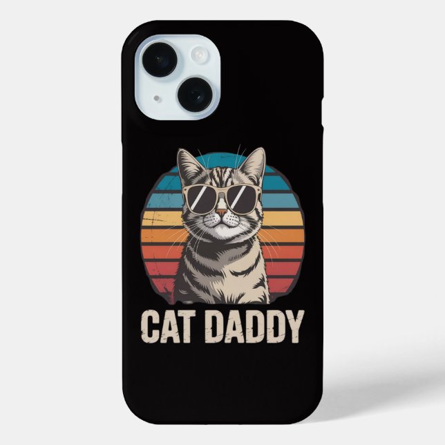 Cat Daddy Fathers Day Case-Mate iPhone Case (Back)
