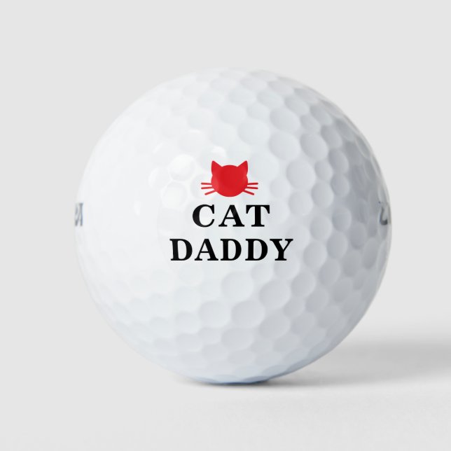 Cat Daddy Golf Balls (Front)