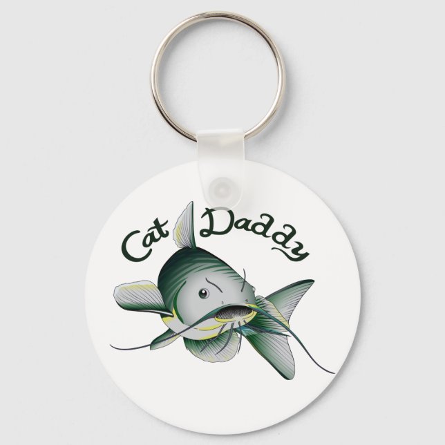 Cat Daddy Key Ring (Front)