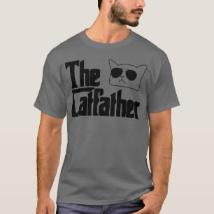 Cat Daddy Vintage Cat 80s Retro Style For Men Cat T-Shirt