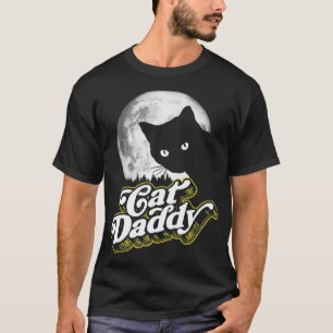 Cat Daddy Vintage Eighties Style Cat Retro Full Mo T-Shirt