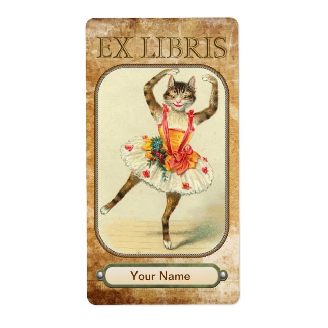 Cat Dance Book Plates (Front)