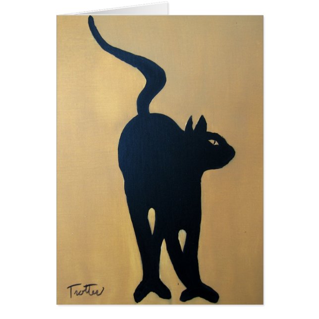 CAT DANCE CARD (Front)