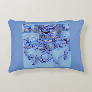 Cat Dance Decorative Cushion