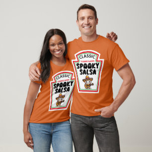 Cat Dancing Guitar partie Spooky Salsa Parody  T-Shirt