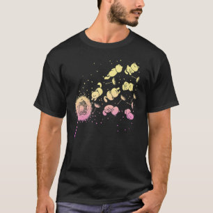 Cat Dandelion Nature Pet Animal Kitten Flower T-Shirt