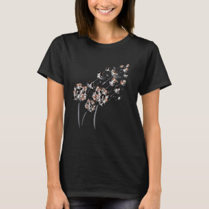 Cat Dandelions Cute Kitten Kitty Girls Kids Toddle T-Shirt