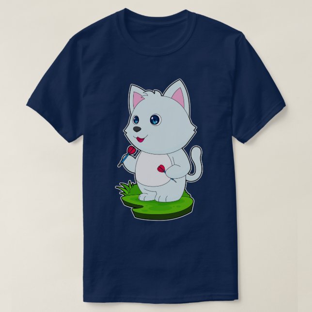 Cat Darts Dart T-Shirt (Design Front)