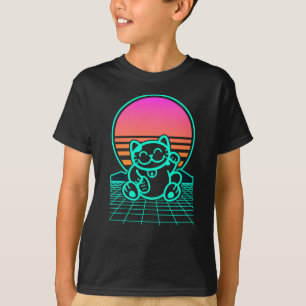 Cat Daruma Lucky Bringer Figure T-Shirt