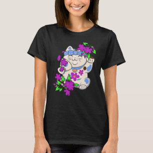 Cat Daruma Lucky Bringer Figure T-Shirt