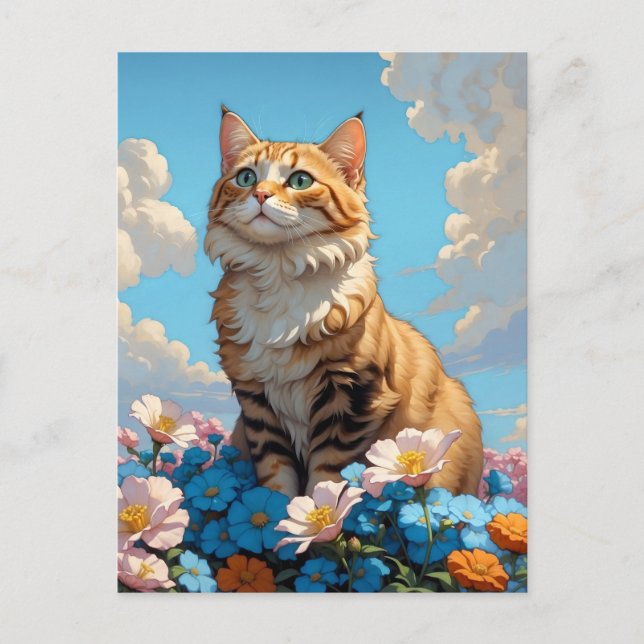 cat day postcard (Front)