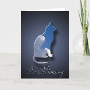 Cat Death Sympathy For Pet Owner Card