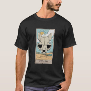 Cat Death Tarot Card for a Tarot Card Reader T-Shirt