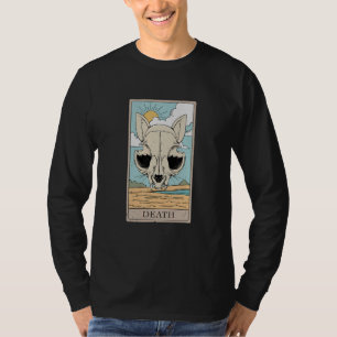 Cat Death Tarot Card for a Tarot Card Reader T-Shirt