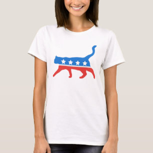 Cat democrat symbol T-Shirt