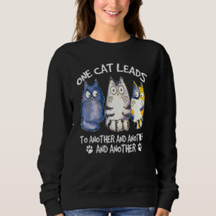Cat Design Cat Kittens Hangover Sweatshirt