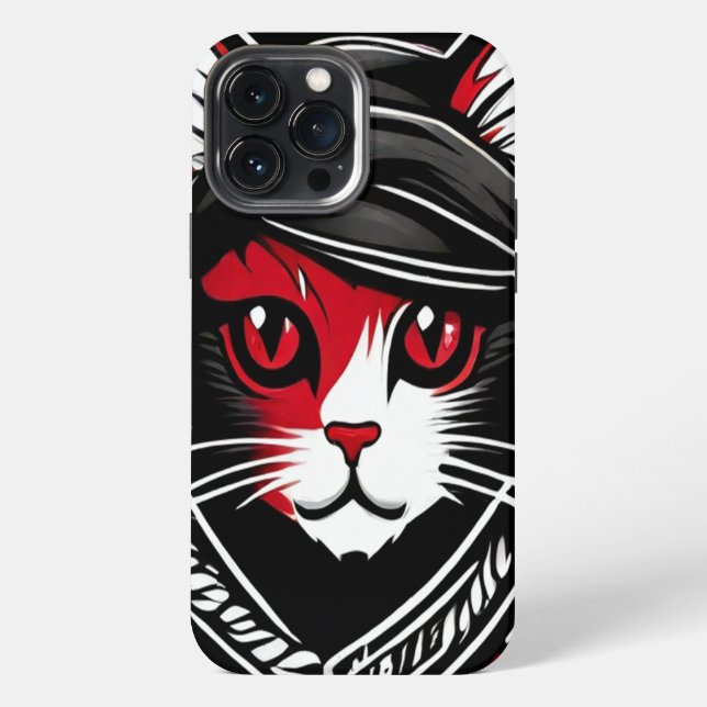 Cat design iPhone case (Back)