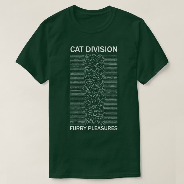 Cat Division Sans Serif T-Shirt (Design Front)