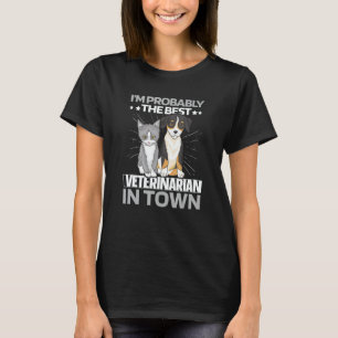 Cat Dog Vet Animal Doctor Veterinary   Veterinaria T-Shirt