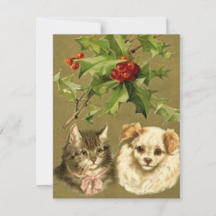 Cat & Dog's Christmas Card