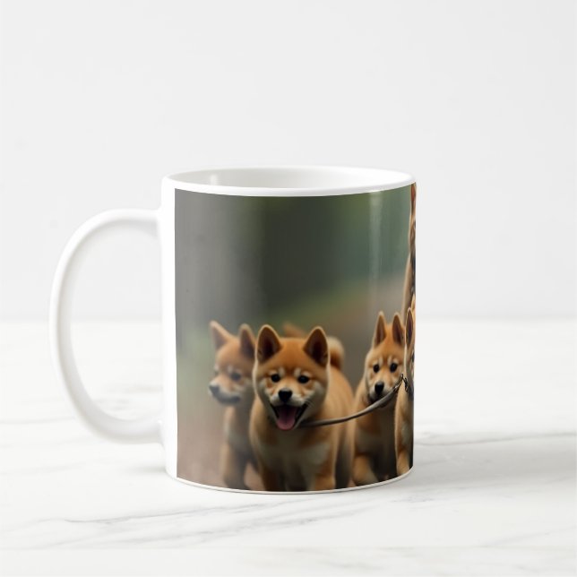 Cat-dogwalker Coffee Mug (Left)