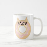 Cat Doughnut Mug<br><div class="desc">Meow and nom at the same time with this cute cat doughnut mug!

Designed by me in the art program Krita!</div>