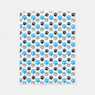 Cat Drawing Fleece Blanket