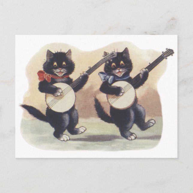 Cat Duo Postcard (Front)