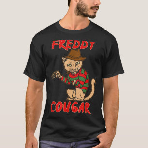 Cat _ Dy Cougar -funny Halloween For Men Women Kid T-Shirt