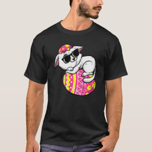 Cat Easter Egg Hunt Cute Kitten Kitty Boys Girls K T-Shirt
