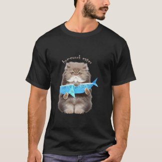 Cat Eaten Tasks T-Shirt