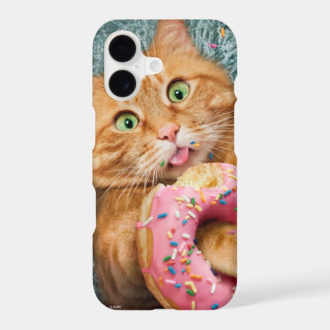 Cat Eating Donut (Back)