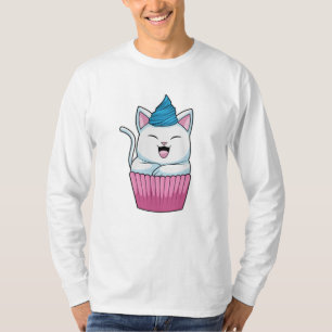 Cat Eating Muffin T-Shirt
