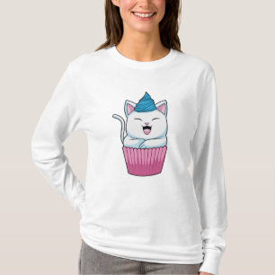 Cat Eating Muffin T-Shirt